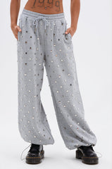 POPPING OFF WIDE LEG JOGGER