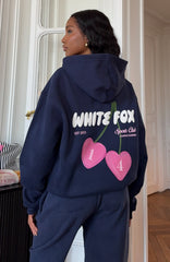 Club 14 Trinity Oversized Hoodie Navy
