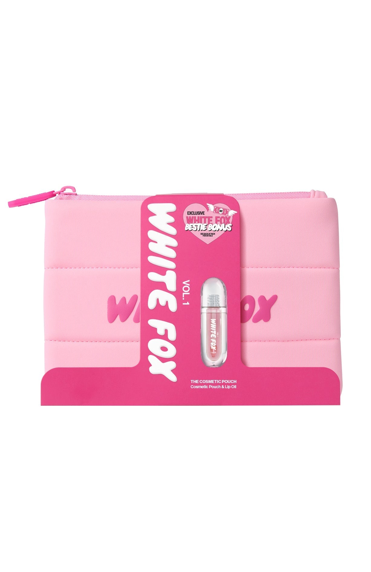 The Cosmetic Pouch & Lip Oil