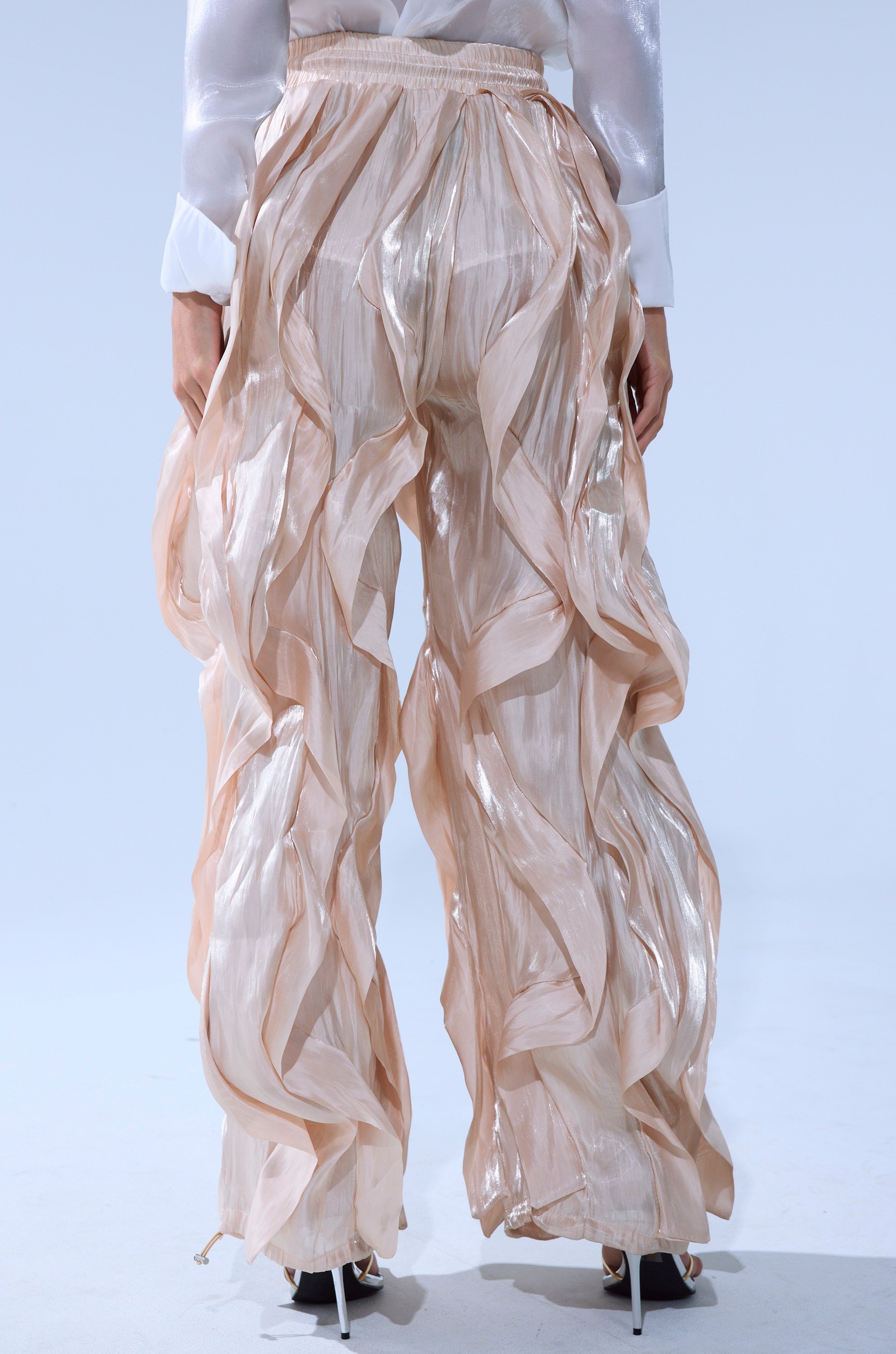 COOLEST ON THE BLOCK SATIN JOGGER