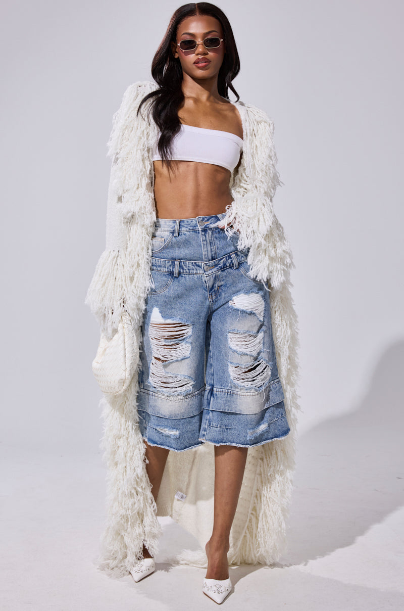 GO GET SOME DENIM BERMUDA SHORT