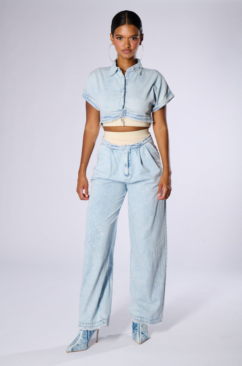 MIDDAY PARK DATE HIGH WAIST TROUSER